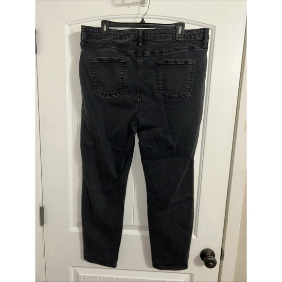 Buffalo David Bitton Mollie Skinny Jeans Women's 16/36 Black High Rise Stretch - Picture 3 of 7